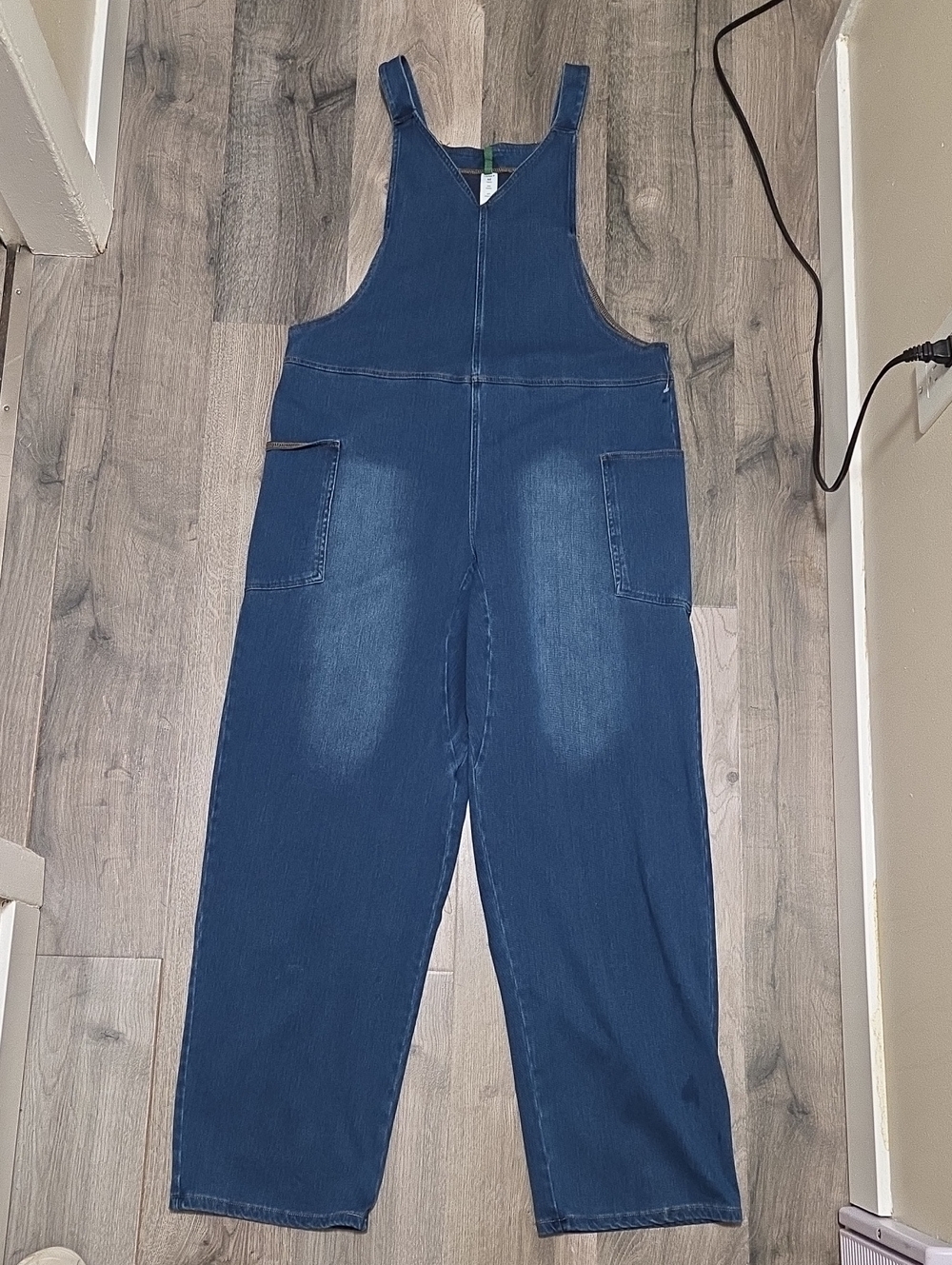 Halara Denim Overalls - Dark Blue